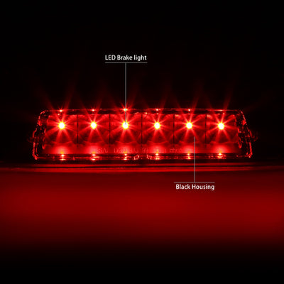 D-Motoring - Third Brake Light - LED - Black Housing - Plug-n-Play - 01-03 Toyota Highlander - 2