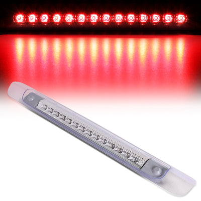D-Motoring - 98-07 Toyota Land CruiserThird Brake Lights - Full LED - Chrome Housing - Clear Lens - 1