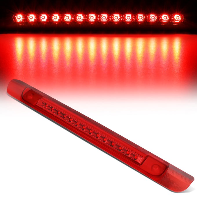 D-Motoring - 98-07 Toyota Land CruiserThird Brake Lights - Full LED - Red Housing - Red Lens - 1