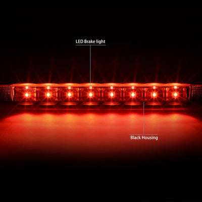 D-Motoring - Third Brake Light - LED - Black Housing - Plug-n-Play - Toyota Corolla / Highlander / RAV4 / Sequoia - 3