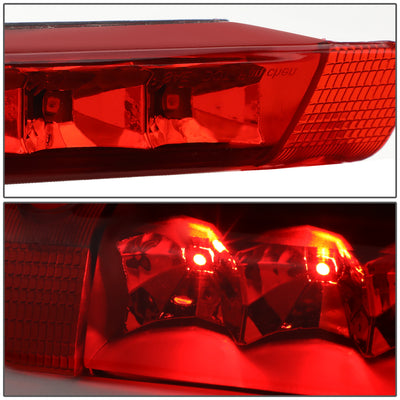 D-Motoring - Third Brake Light - LED - Red Lens - Plug-n-Play - Toyota Corolla / Highlander / RAV4 / Sequoia - 4