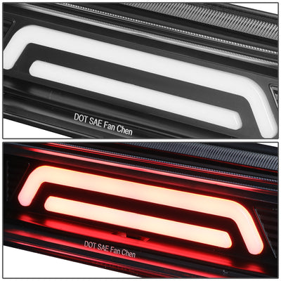 D-Motoring - Third Brake Light - 3D LED Bar - Black Housing - Plug-n-Play - 07-18 Toyota Tundra - 2