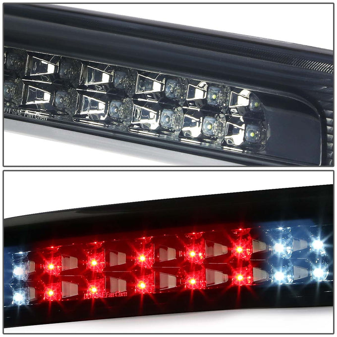 D-Motoring - Third Brake Light - LED - 2-Row - Smoked Lens - Plug-n-Play - 07-16 Toyota Tundra - 3