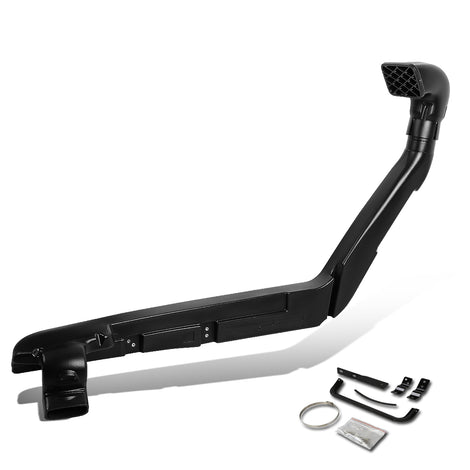 D-Motoring - Car Snorkel Tube - With Air Ram - Black - 07-11 Jeep Wrangler JK - 1