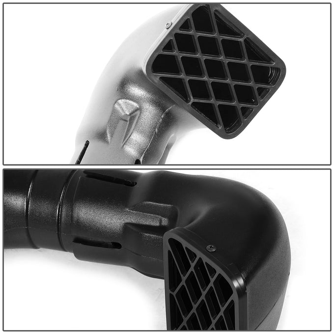 D-Motoring - Car Snorkel Tube - With Air Ram - Black - 07-11 Jeep Wrangler JK - 2
