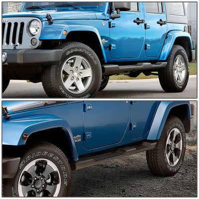 D-Motoring - Running Boards - OE Factory Style - 07-16 Jeep Wrangler JK 4-Door - 5