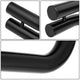 Black Front Bumper Replacement Grille Guard - 87-06 Jeep Wrangler - 4X4-T121-BK