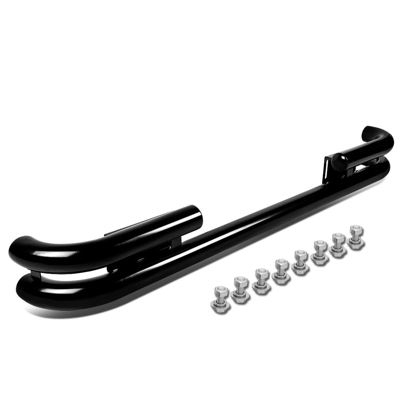 D-Motoring - Rear Bumper Guard - Stainless Steel - Black - 87-06 Jeep Wrangler - 2