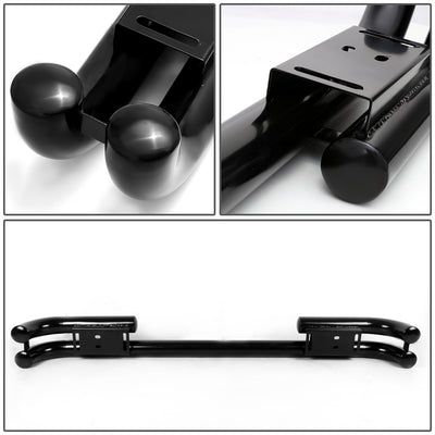 D-Motoring - Rear Bumper Guard - Stainless Steel - Black - 87-06 Jeep Wrangler - 5