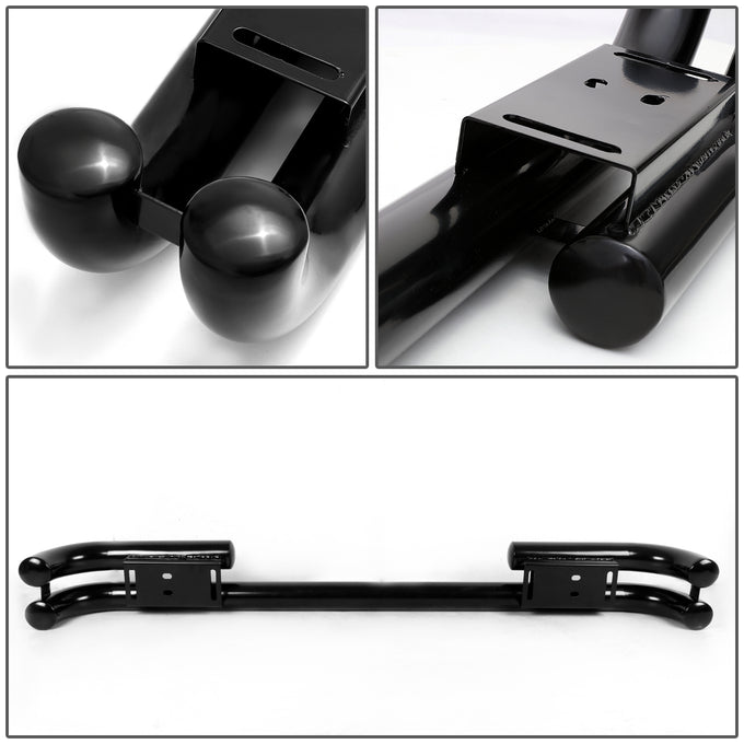 D-Motoring - Rear Bumper Guard - Stainless Steel - Black - 87-06 Jeep Wrangler - 5