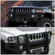 D-Motoring - Brush Guard - OE Style - Stainless Steel - Black - 06-10 Hummer H3 / H3T - 5