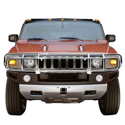 D-Motoring - Brush Guard - OE Style - Stainless Steel - 03-09 Hummer H2 - 5