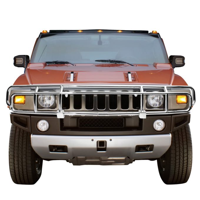 D-Motoring - Brush Guard - OE Style - Stainless Steel - 03-09 Hummer H2 - 5