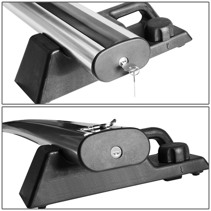 D-Motoring - Roof Rack Cross Bars - W/ Lock - OE Style - Aluminum - 03-09 Hummer H2 - 2