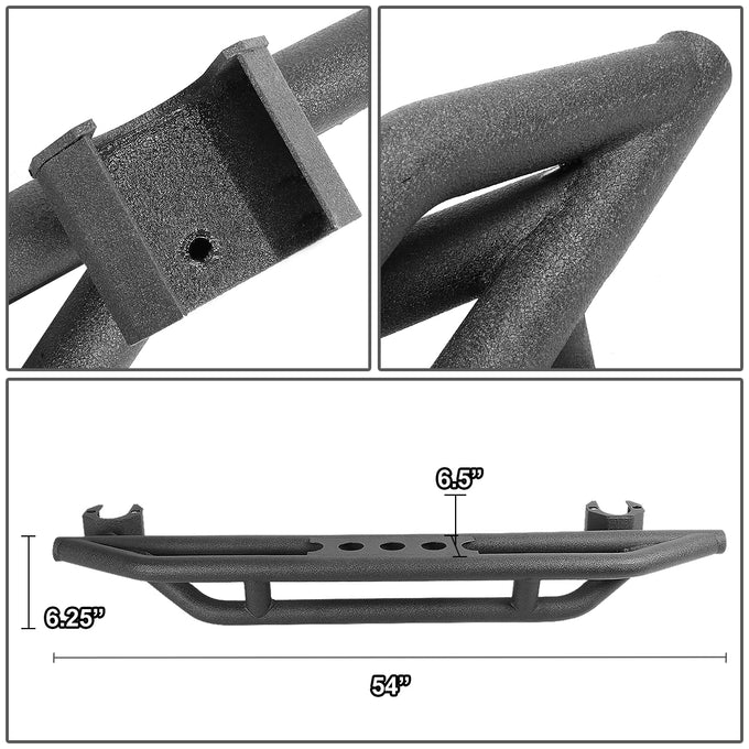 D-Motoring - Running Boards - Crawler - 07-16 Jeep Wrangler 2-Door - 4