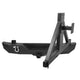D-Motoring - Rear Bumper - Mid Width Style - With Hitch Receiver+D-Ring - 07-17 Jeep Wrangler - 3