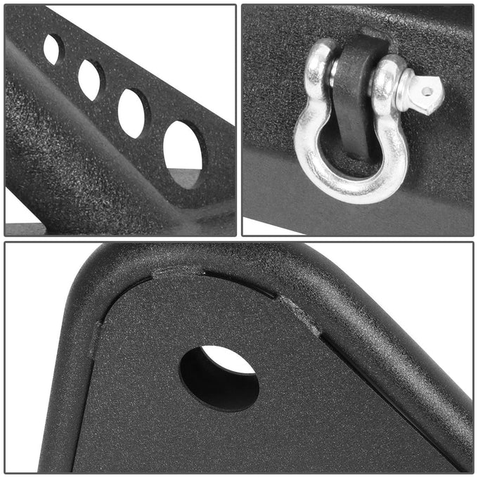 D-Motoring - Front Bumper - Stubby Width Style - 07-17 Jeep Wrangler - 3