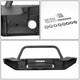 D-Motoring - Front Bumper - Stubby Width Style - Auxilary Light Mounts - 07-17 Jeep Wrangler - 5
