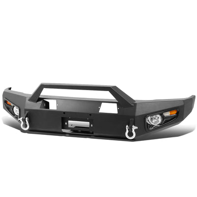 D-Motoring - Front Bumper - With LED Turn Signal Lights - 14-17 Toyota Tundra - 2