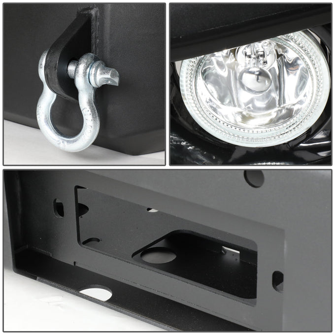 D-Motoring - Front Bumper - With LED Turn Signal Lights - 14-17 Toyota Tundra - 3