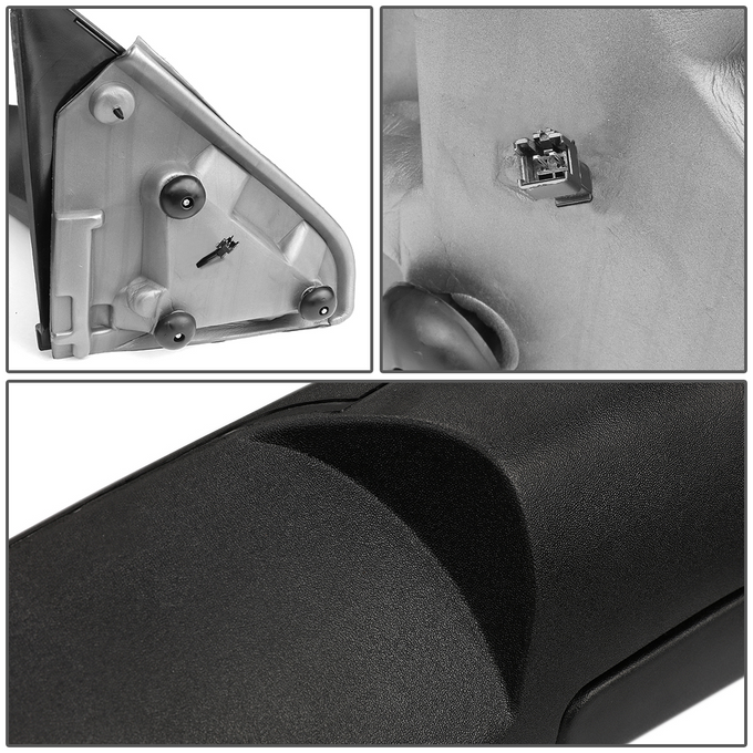 Manual Towing Mirrors (Pair)<br>02-08 Dodge Ram 1500, 03-09 Ram 2500