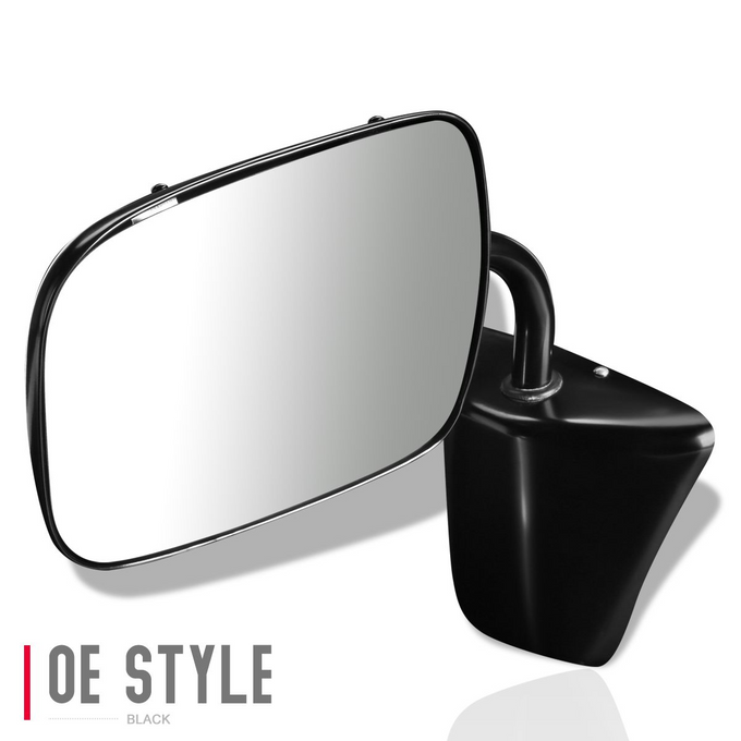 Manual Side View Mirror (Left) <br>73-91 Chevy/GMC C/K Pickup, Suburban, Blazer, Jimmy