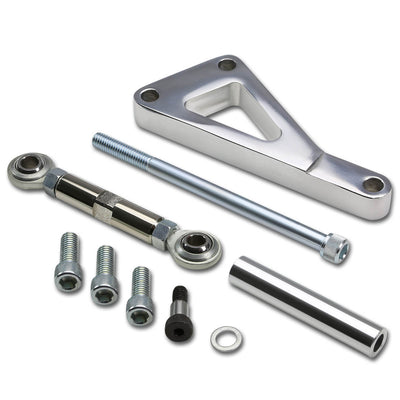 D-Motoring - Alternator Bracket - Chrome - Chevy SBC Long Water Pump LWP - 1