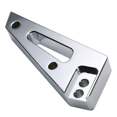 D-Motoring - Alternator Bracket - Chrome - Chevy SBC Short Water Pump SWP - 2