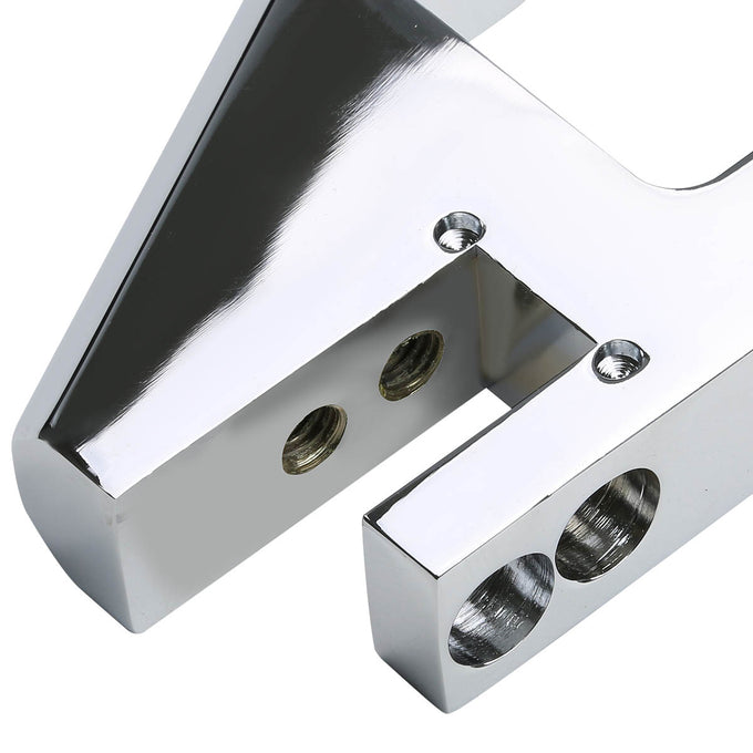 D-Motoring - Alternator Bracket - Chrome - Chevy SBC Short Water Pump SWP - 6