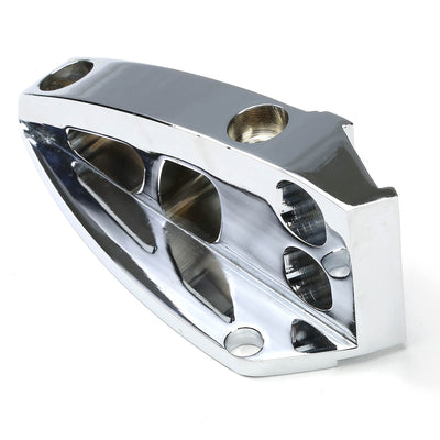 D-Motoring - Air Conditioner (A/C) Bracket Set - Chrome - Chevy SBC Short Water Pump SWP - 2