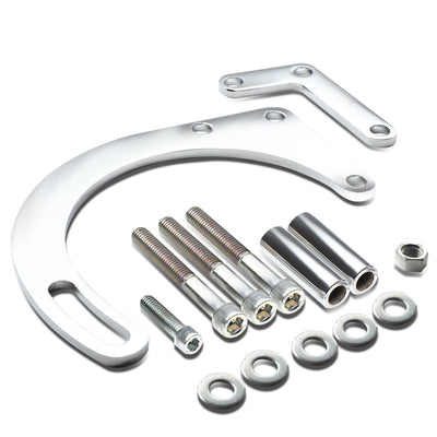 D-Motoring - Alternator Bracket - Low Mount - Chrome - Chevy SBC - 1