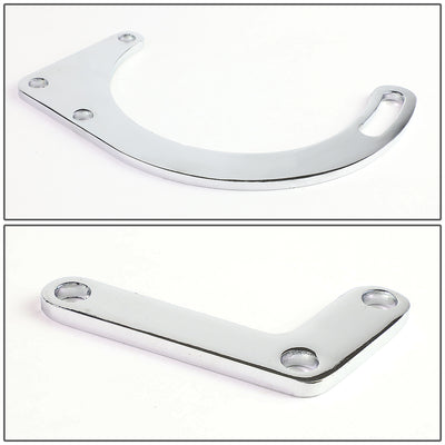 D-Motoring - Alternator Bracket - Low Mount - Chrome - Chevy SBC - 3