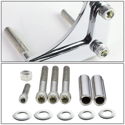 D-Motoring - Alternator Bracket - Low Mount - Chrome - Chevy SBC - 4