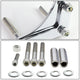 D-Motoring - Alternator Bracket - Low Mount - Chrome - Chevy SBC - 4