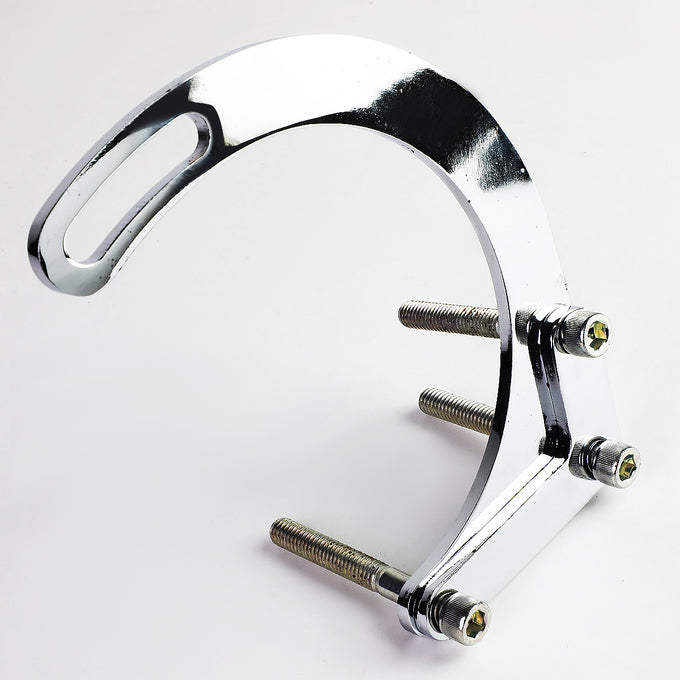 D-Motoring - Alternator Bracket - Low Mount - Chrome - Chevy SBC - 5