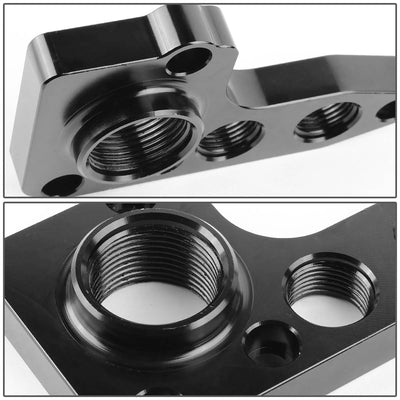 D-Motoring - Adapter - For Remote Oil Filter Relocation - Ford Mustang 4.6L/281 V8,5.4L/330 V8 - 3