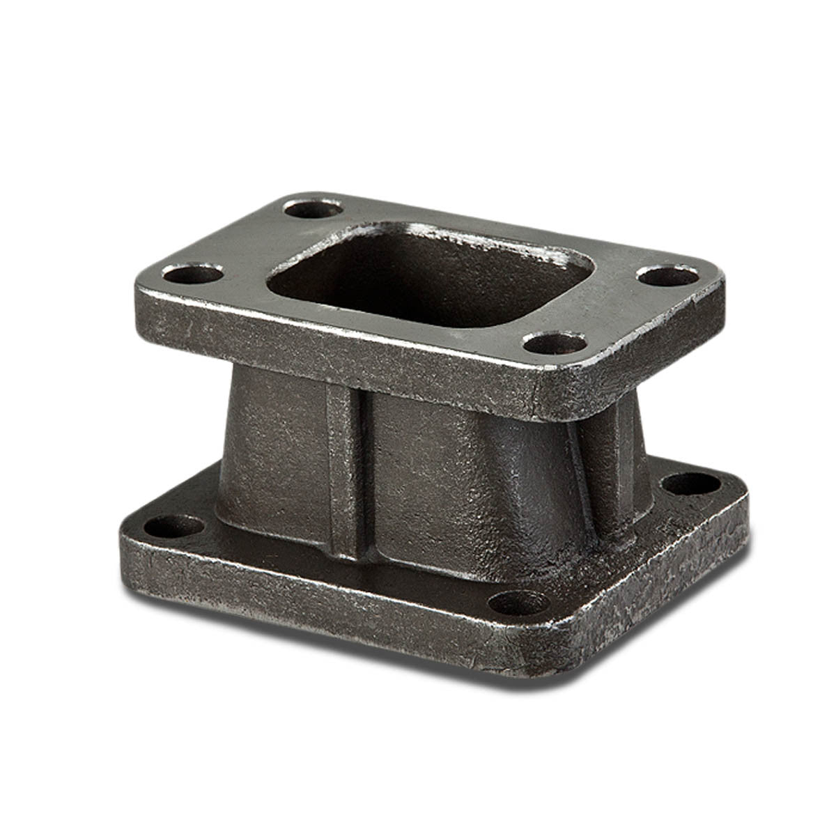 D-Motoring - Adapter - Turbocharger Manifold Flange - T3 to T25 - No WG Flange - Cast Iron - 1