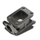 D-Motoring - Adaptor - Turbocharger Manifold Flange - T3 to T3 - W/ WG FLANGE - Stainless Steel - 1