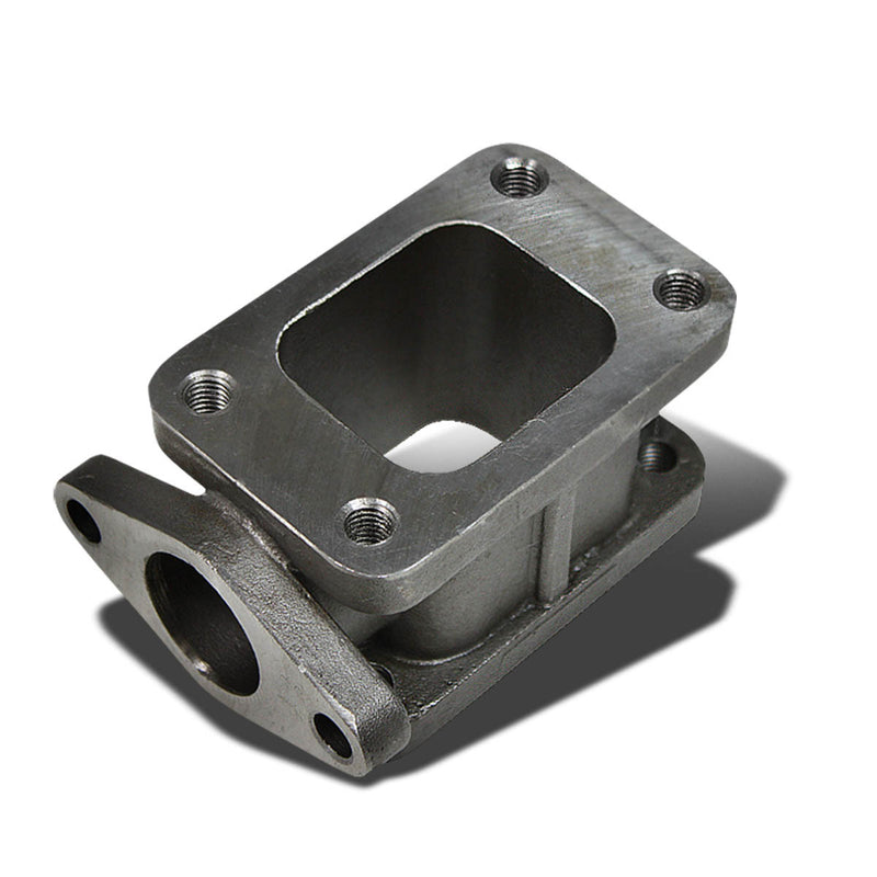 D-Motoring - Adaptor - Turbocharger Manifold Flange - T3 to T3 - W/ WG FLANGE - Stainless Steel - 1