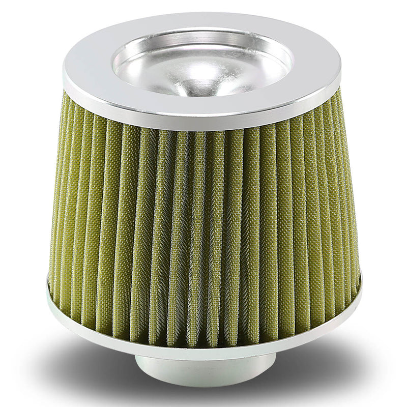 D-Motoring - Air Intake Filter - 2.75 Inlet - Cone Style - Washable - Cotton Gauze  - 1