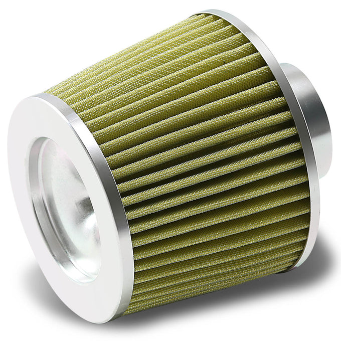 D-Motoring - Air Intake Filter - 2.75 Inlet - Cone Style - Washable - Cotton Gauze  - 3