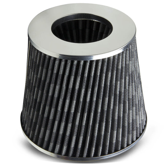 D-Motoring - Air Intake Filter - 3 Inlet - Cone Style - Washable - Cotton Gauze  - 4