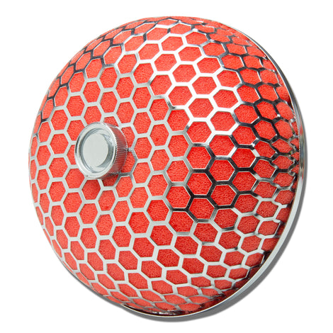 D-Motoring - Air Intake Filter - 3 Inlet - Mushroom Stlye - Washable - Cotton Gauze  - 1