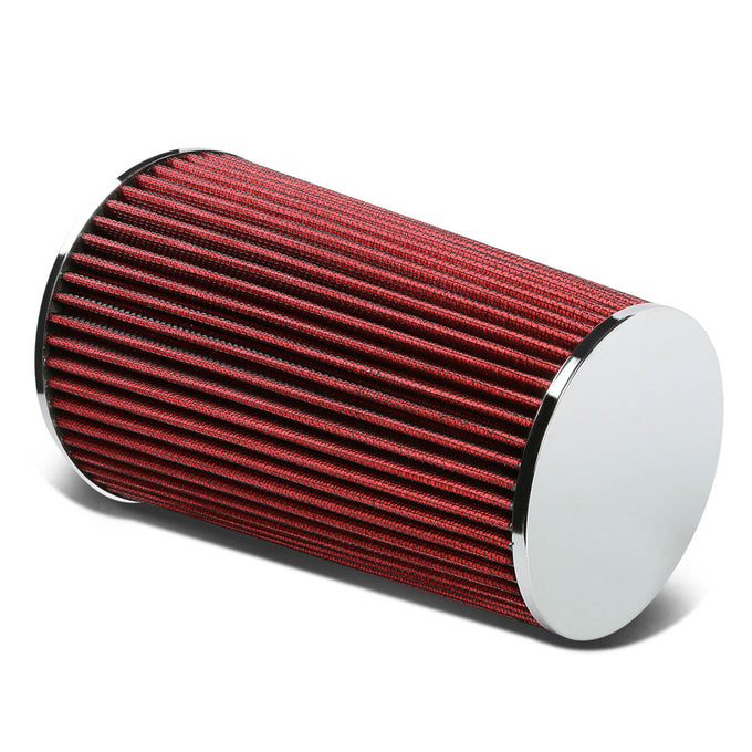 D-Motoring - Air Intake Filter - 3 Inlet - Cone Style - Washable - Cotton Gauze  - 3