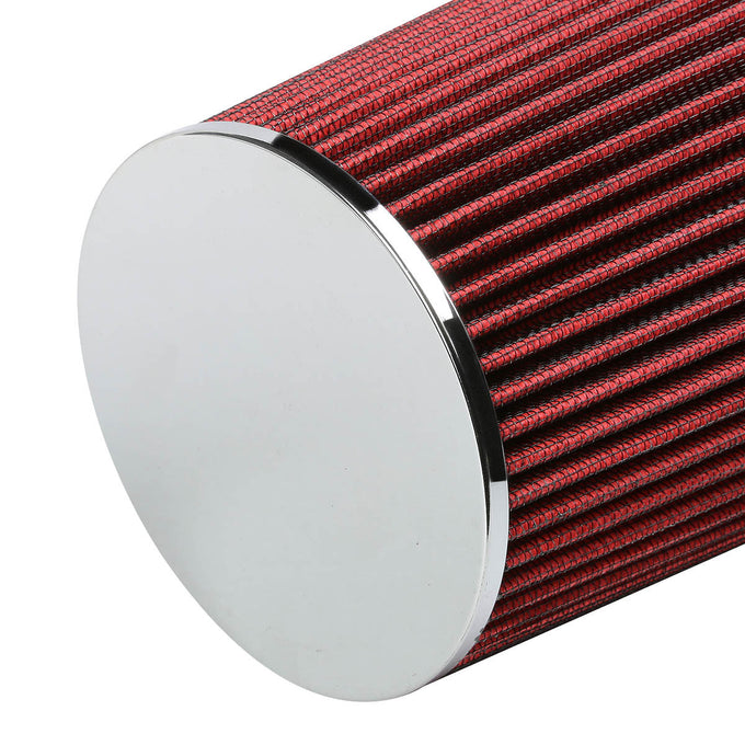 D-Motoring - Air Intake Filter - 3 Inlet - Cone Style - Washable - Cotton Gauze  - 5