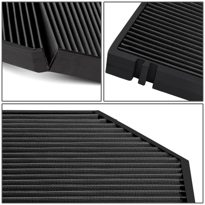 D-Motoring - 08-18 Audi A4 A5 A6 Q5 S4 Porsche Macan Panel Air Filter - Recleanable - 3
