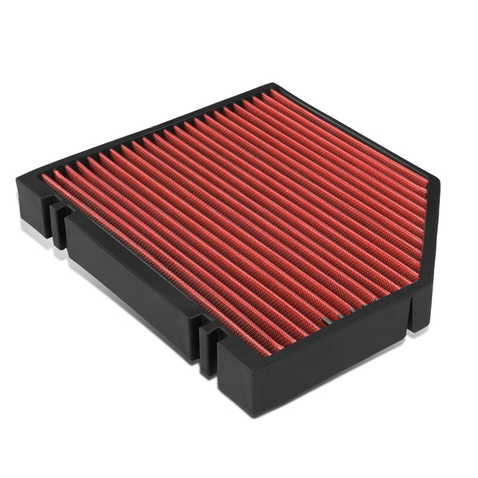 D-Motoring - 08-18 Audi A4 A5 A6 Q5 S4 Porsche Macan Panel Air Filter - Recleanable - 1