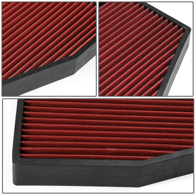 D-Motoring - 05-18 VW Jetta Gti Passat Audi A3 Q3 TT Panel Air Filter - Recleanable - 3