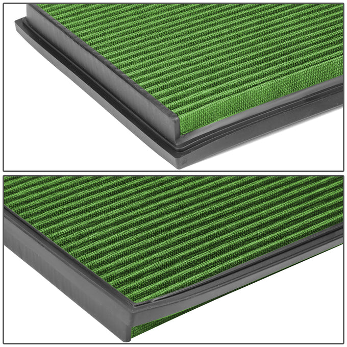 D-Motoring - 11-17 Bmw X5 X6 535I 3.0L TurboPanel Air Filter - Recleanable - 3