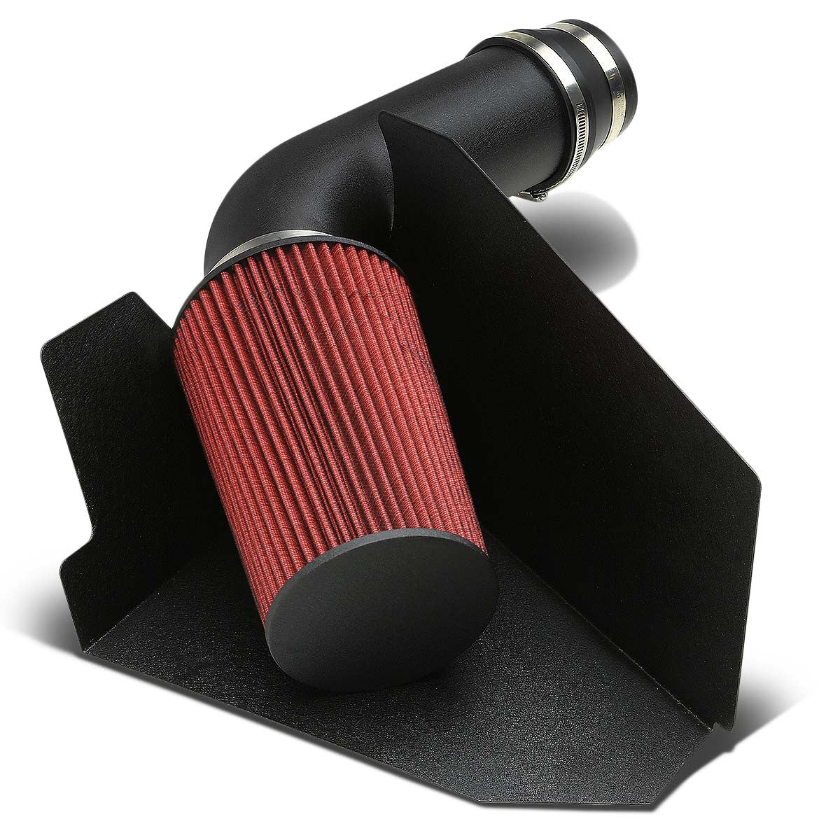 D-Motoring - Short Ram Air Intake System with Heat Shield - Chevy C/K 1500 2500 3500 & Suburban Models 5.0L 5.7L V8 / GMC Yukon 5.0L 5.7L V8 - 1
